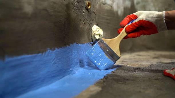 Commercial Waterproofing project at a Billingsley, AL business property by SJ Waterproofing Pros